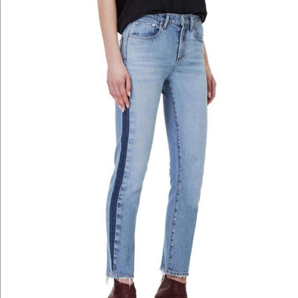 Agolde Swerve Toni Mid-Rise Straight Denim